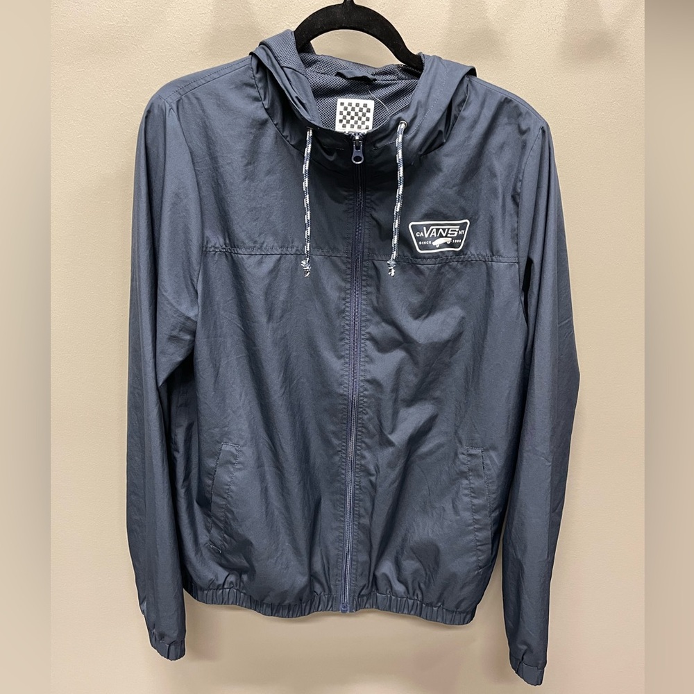 Vans Gray Windbreaker Jacket